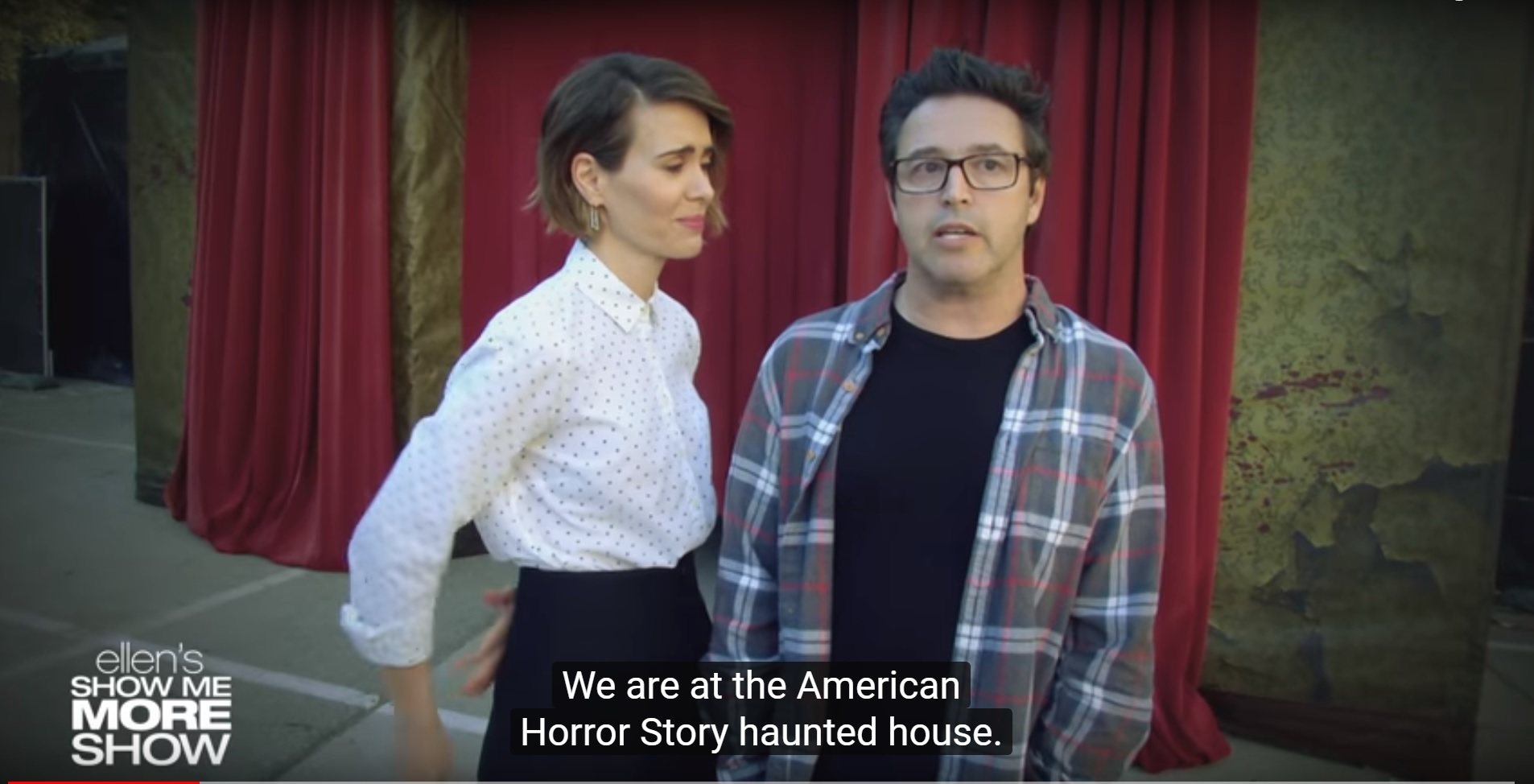 The Ellen Show Terrifies American Horror Story's Sarah Paulson by